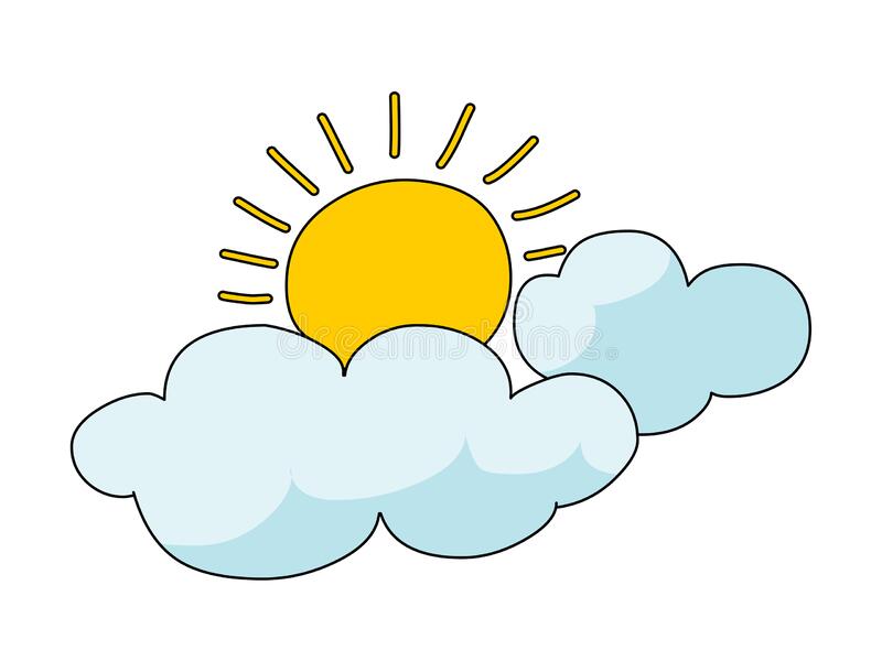 sun and cloud icon